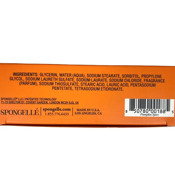 Spongelle’, Body Wash Infused Buffer Pumpkin Spice BNIB - Picture 6 of 6